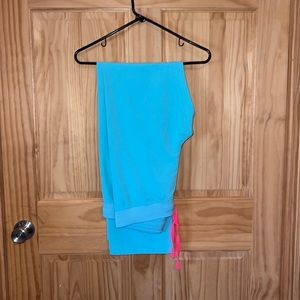 Aqua Blue FIGS scrub set